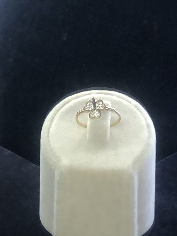 Inel din aur 14 k, 1.44g